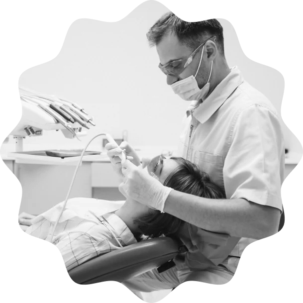 Patient with a healthy smile